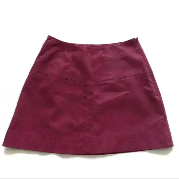 Free People Days In The Sun Suede Skirt - Picture 8 of 9